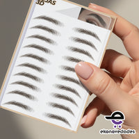 KIT 4D Cejas Tattoo Stickers – Ceja Perfecta En Segundos
