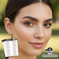 KIT 4D Cejas Tattoo Stickers – Ceja Perfecta En Segundos